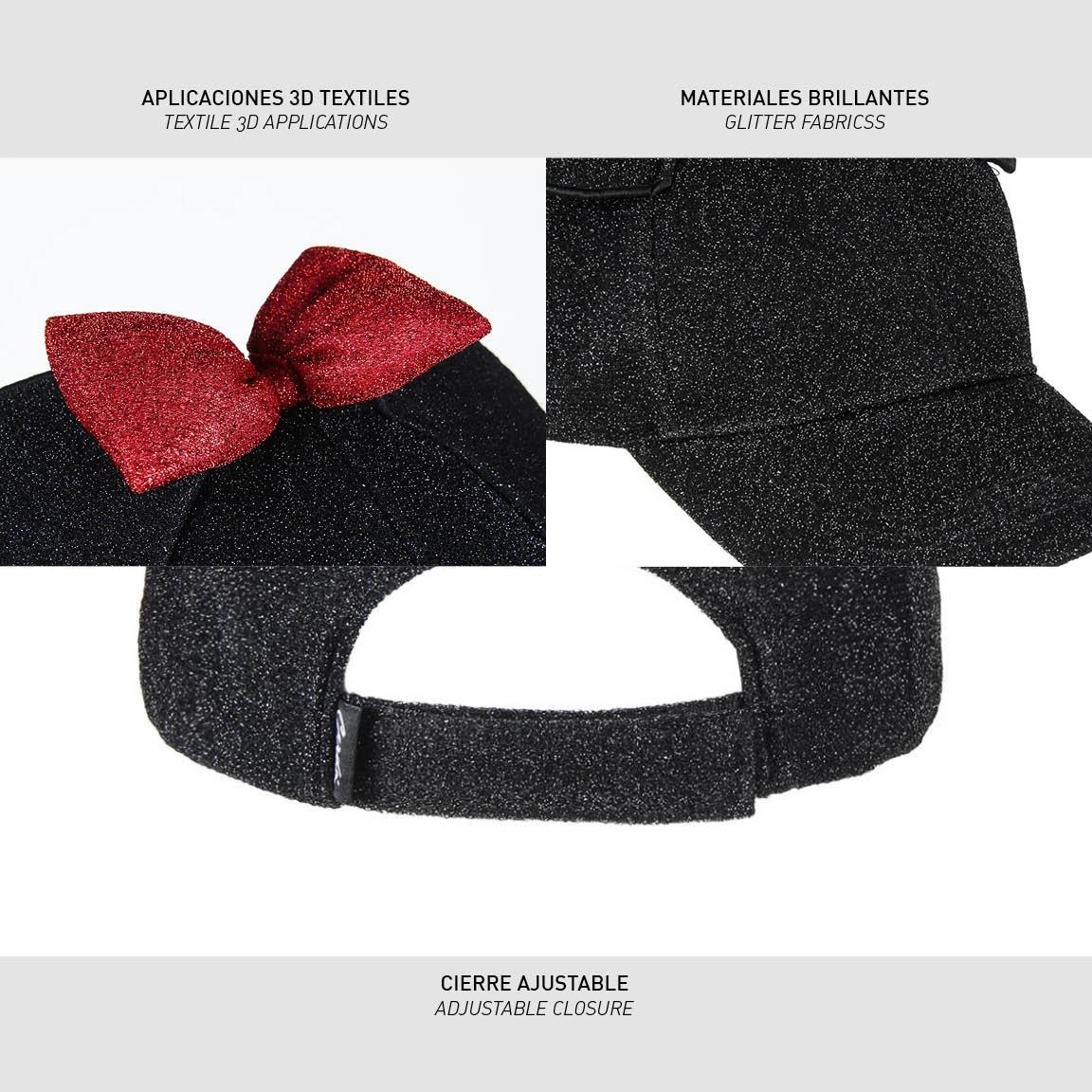 GORRAS MINNIE DISNEY BRILLANTE PREMIUM