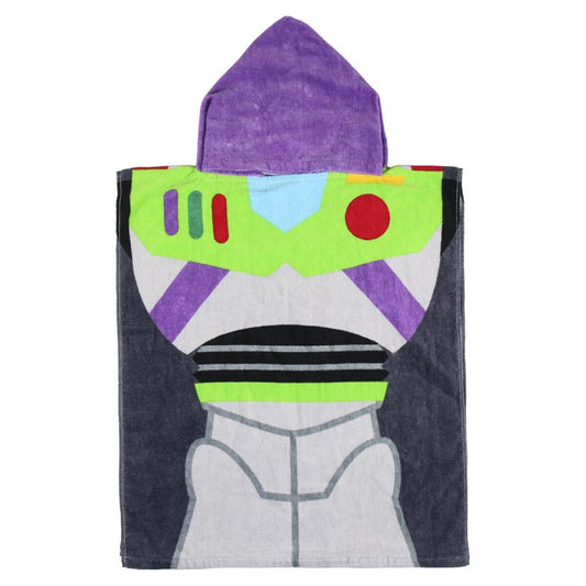 PONCHO PLAYA 100% ALGODÓN TOY STORY BUZZLIGHTYEAR