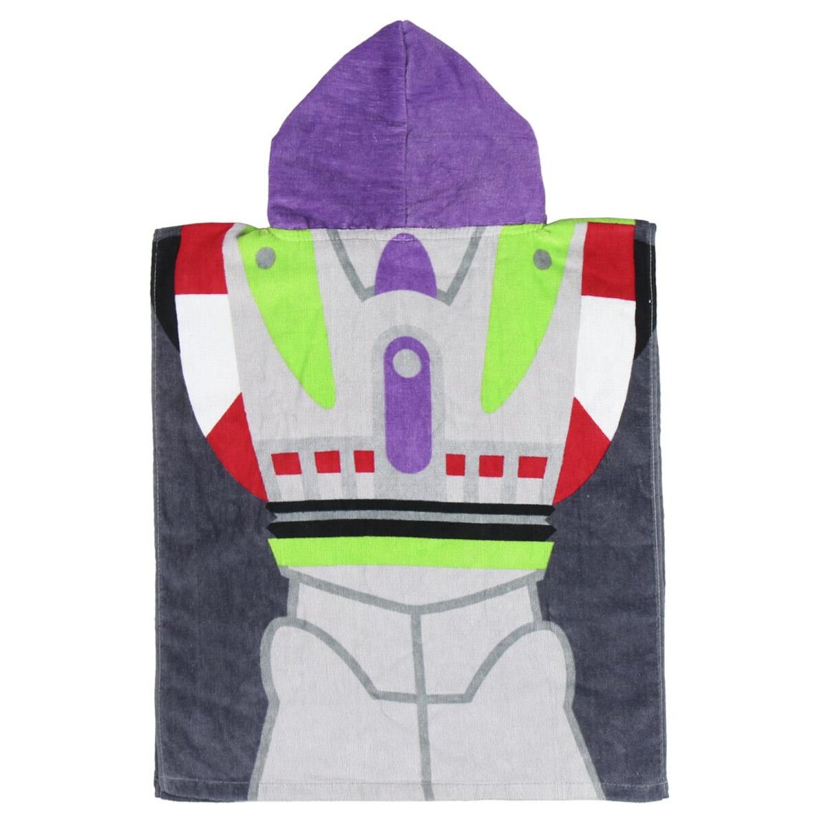 PONCHO PLAYA 100% ALGODÓN TOY STORY BUZZLIGHTYEAR