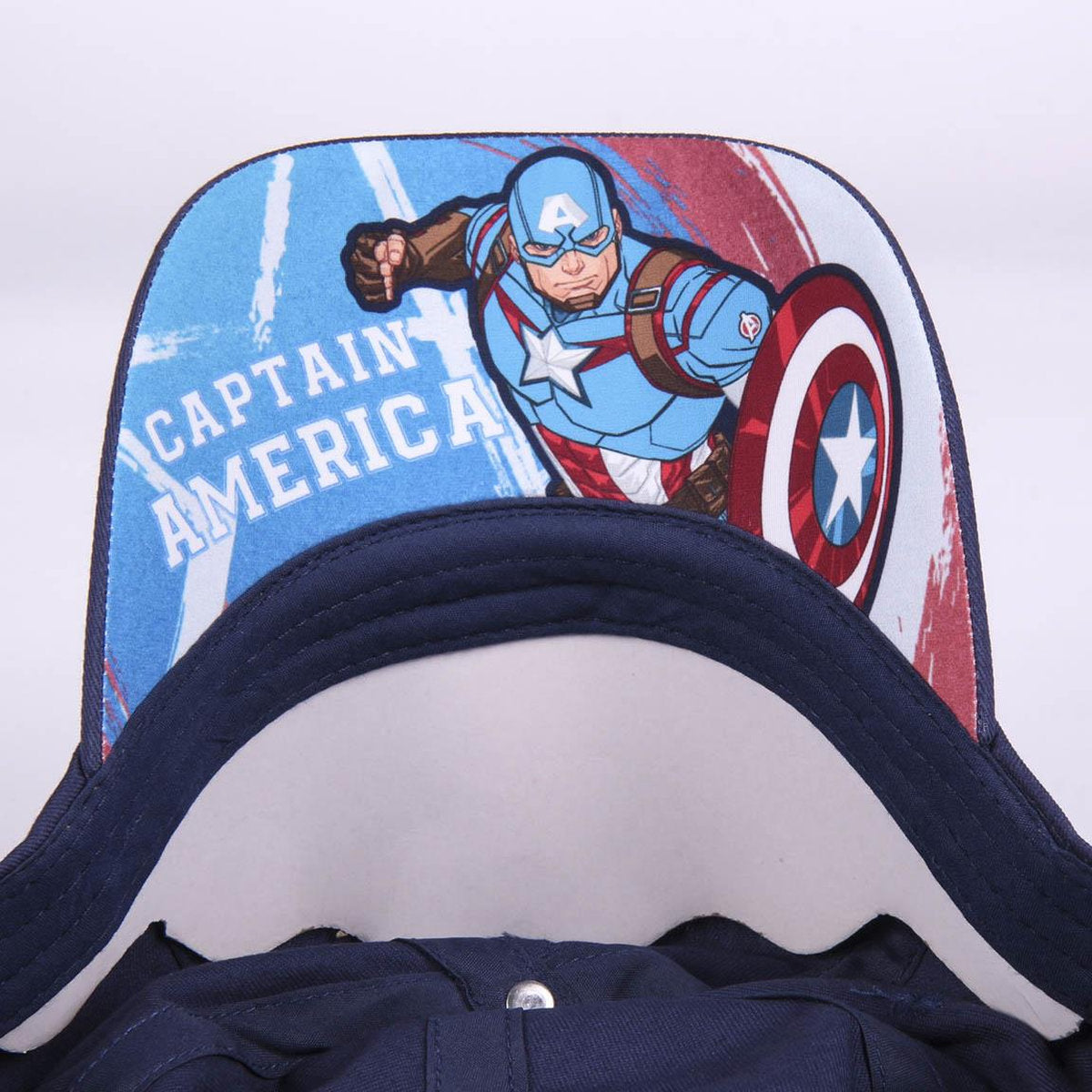 GORRA VISERA CURVA BORDADO MARVEL