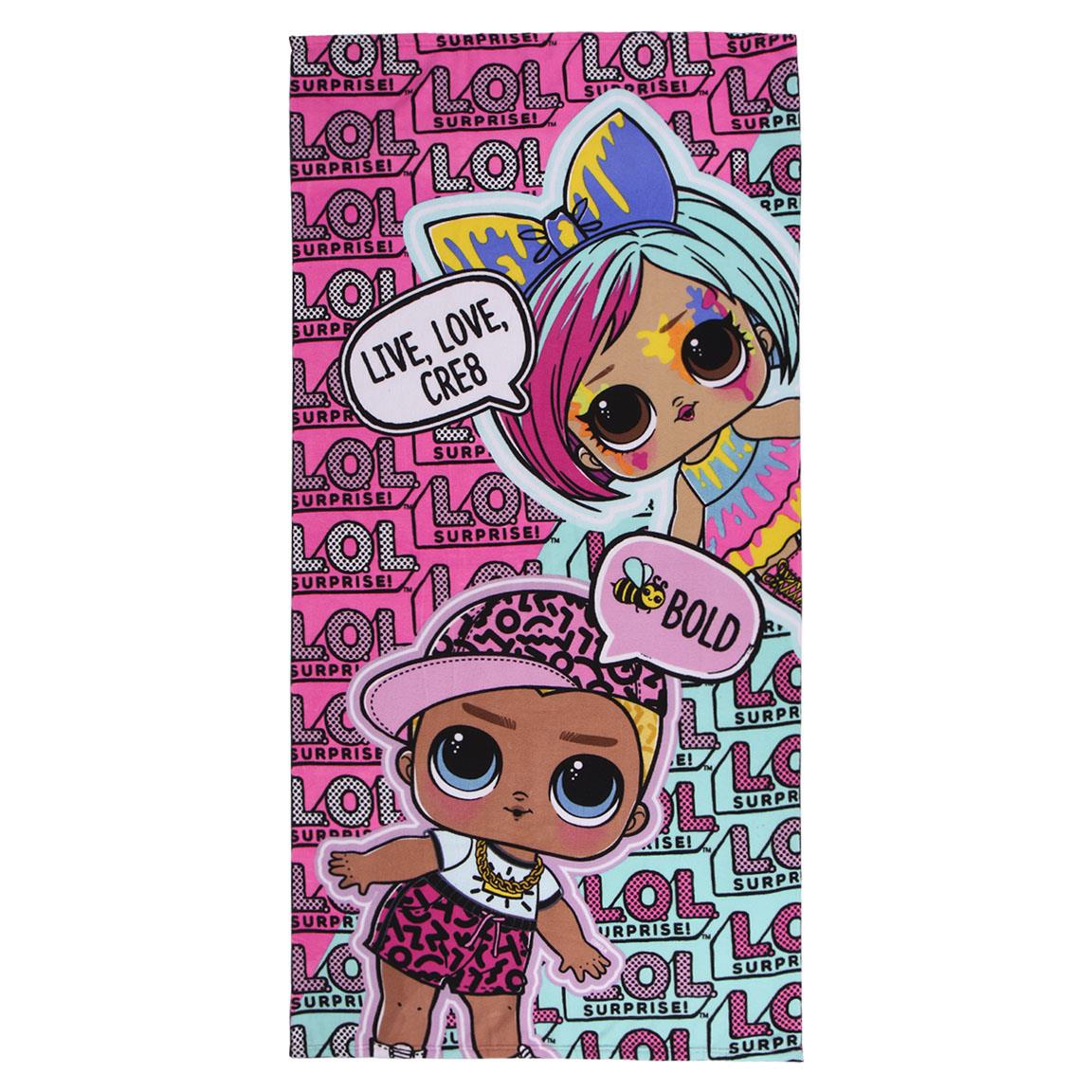 LOL MICROFIBER TOWEL 70 X 140 X CM