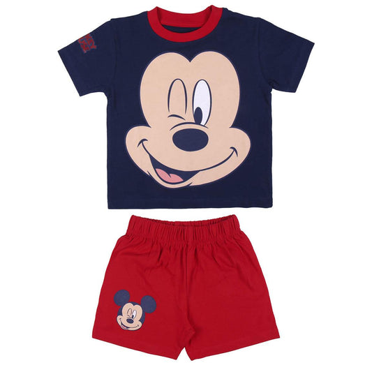 PIJAMA CORTO SINGLE JERSEY MICKEY - Imagen 1