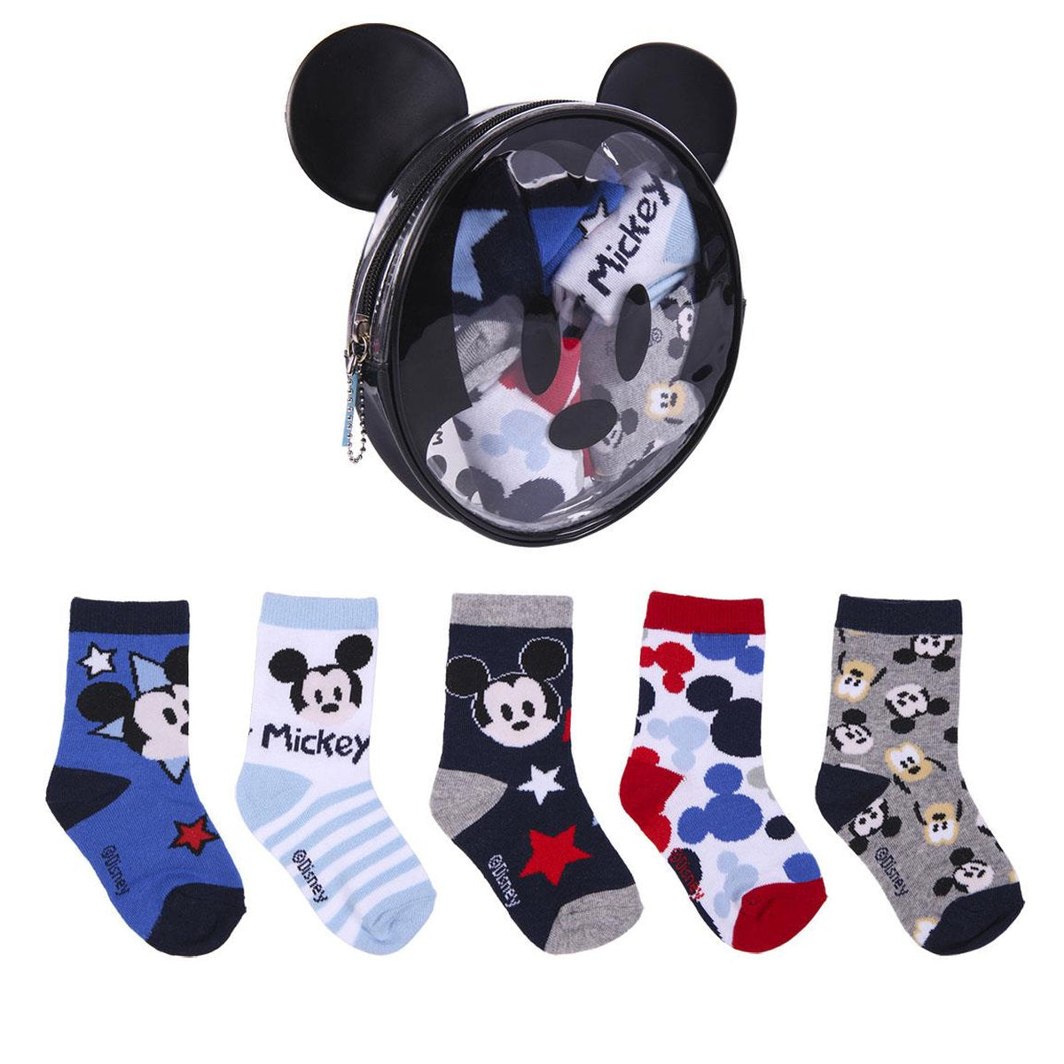 PACK 5 NECESER  CALCETINES 5 PIEZAS MICKEY