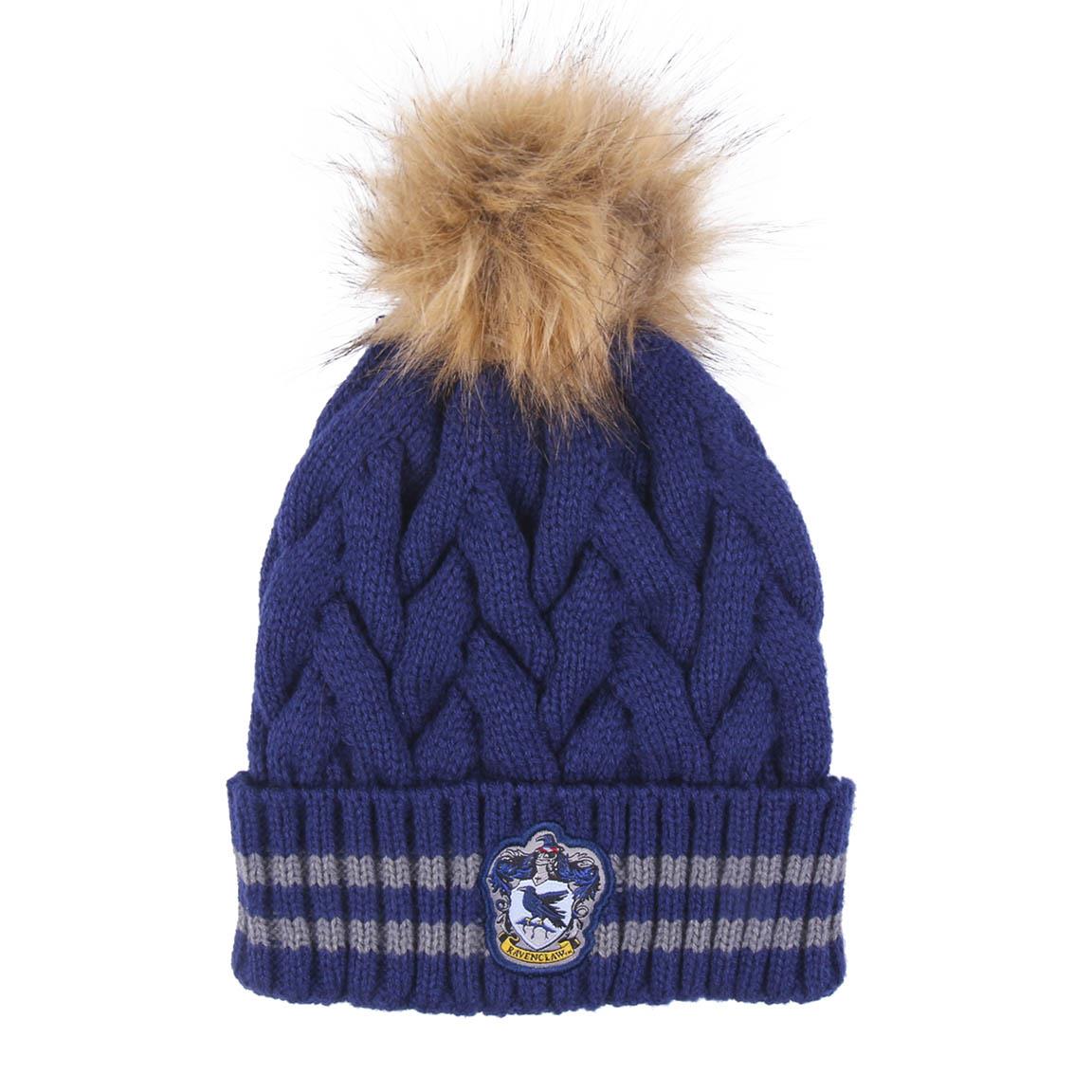 GORRO TRICOT POMPOM HARRY POTTER RAVENCLAW - Imagen 1