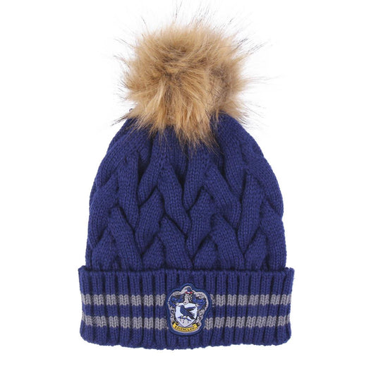 GORRO TRICOT POMPOM HARRY POTTER RAVENCLAW - Imagen 1