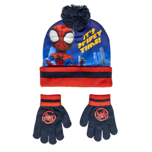CONJUNTO 2 PIEZAS SPIDEY GORRO + GUANTES
