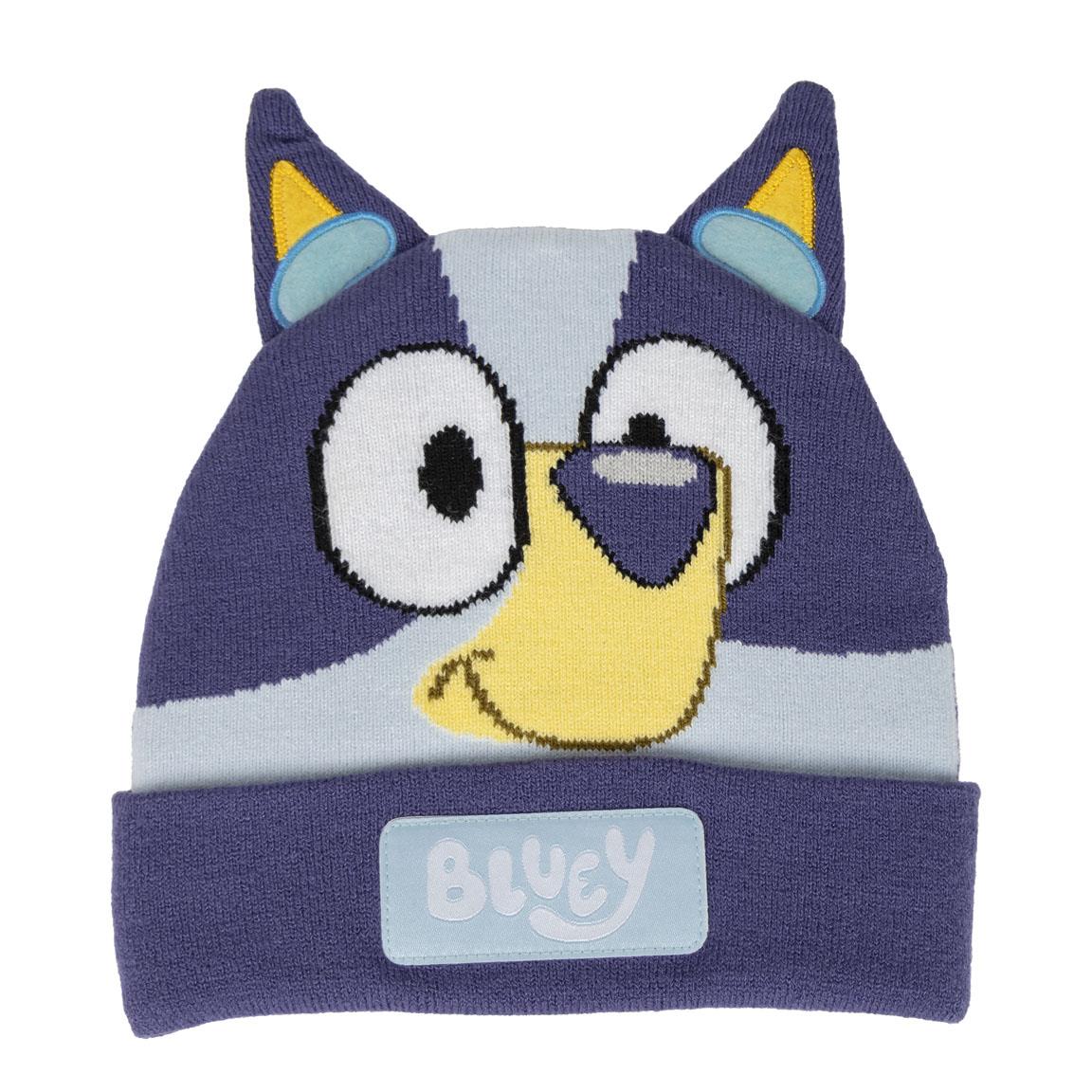 GORRO PUNTO APLICACIONES BLUEY - Imagen 1