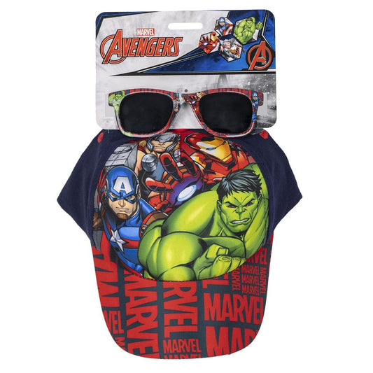 GORRA SET GAFAS DE SOL AVENGERS - Imagen 1