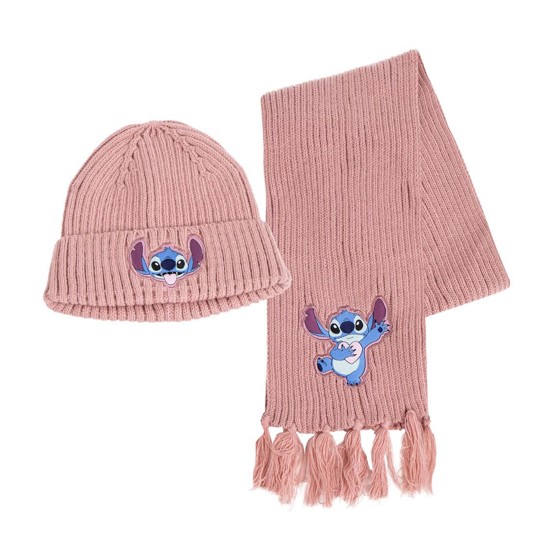 CONJUNTO 2 PIEZAS BUFANDA STITCH - Imagen 1