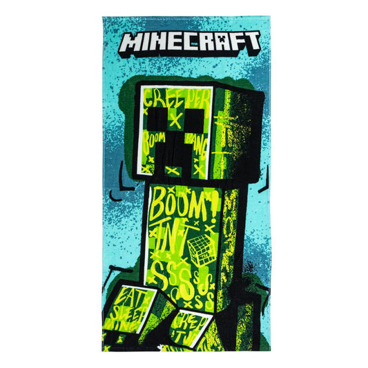 TOALLA ALGODÓN PREMIUM MINECRAFT - Imagen 1