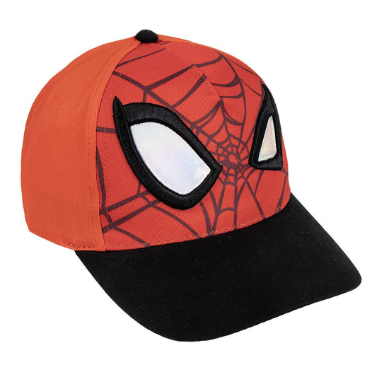 GORRA VISERA CURVA APLICACIONES SPIDERMAN - Imagen 1