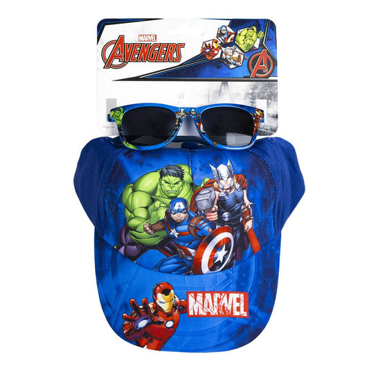 GORRA SET GAFAS DE SOL AVENGERS - Imagen 1