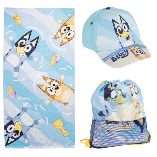 TOALLA SET SAQUITO BLUEY - Imagen 1
