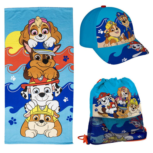 TOALLA SET SAQUITO PAW PATROL - Imagen 1