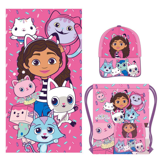 TOALLA SET SAQUITO GABBY´S DOLLHOUSE - Imagen 1