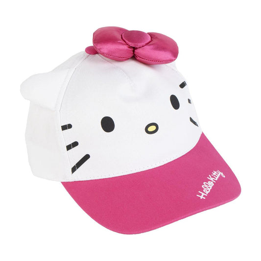 GORRA VISERA CURVA APLICACIONES HELLO KITTY - Imagen 1