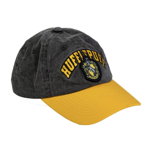 GORRA VISERA CURVA ADULTO HARRY POTTER HUFFLEPUFF - Imagen 1