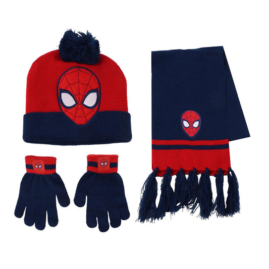 CONJUNTO 3 PIEZAS BUFANDA SPIDERMAN - Imagen 1