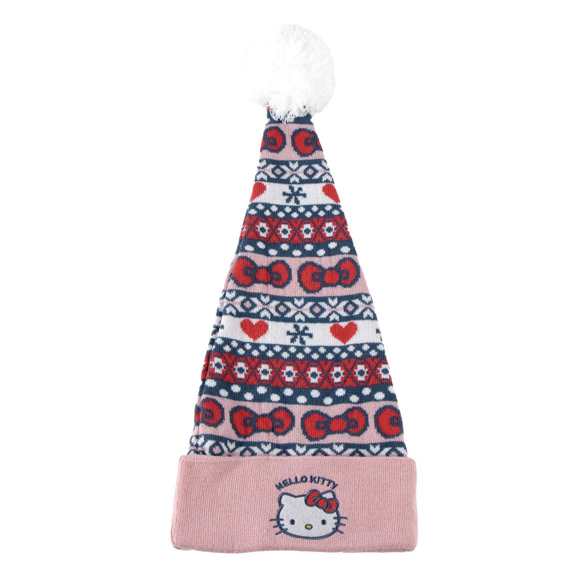 GORRO PUNTO NAVIDEÑO HELLO KITTY - Imagen 1