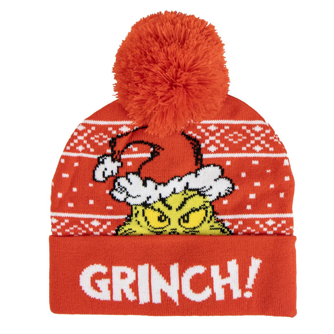 GORRO PUNTO CHRISTMAS THE GRINCH - Imagen 1