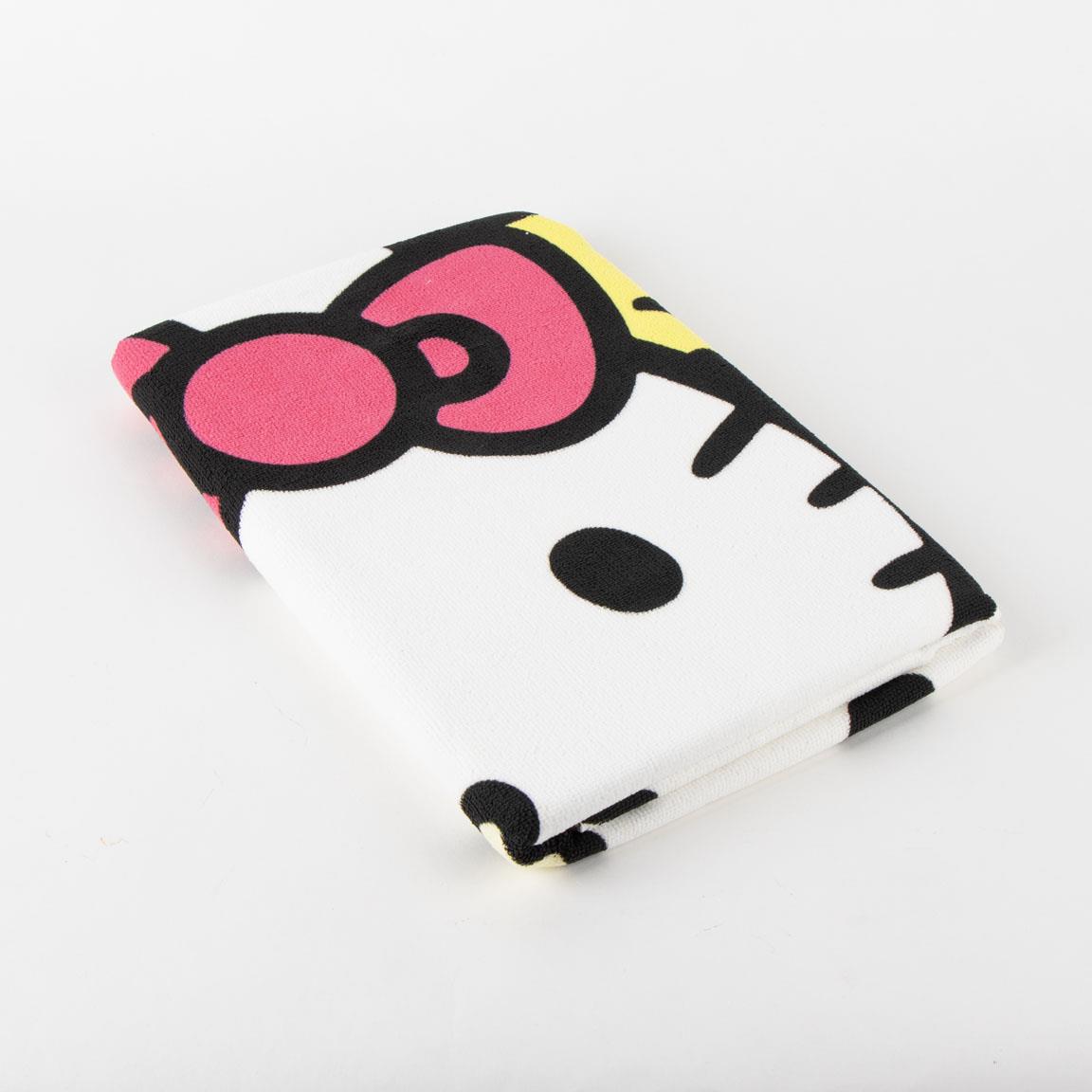 TOALLA MICROFIBRA HELLO KITTY