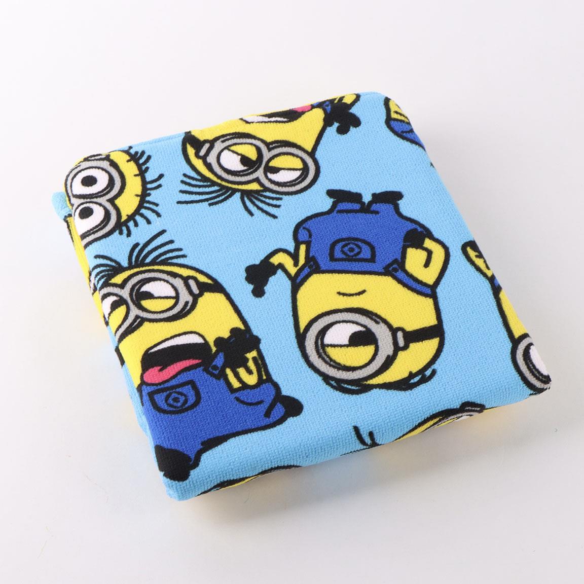 PONCHO MICROFIBRA MINIONS