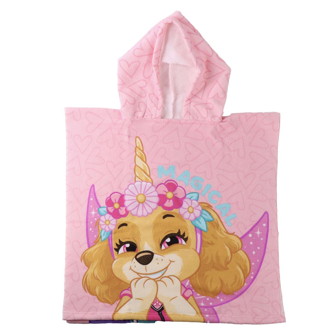 PONCHO MICROFIBRA PAW PATROL