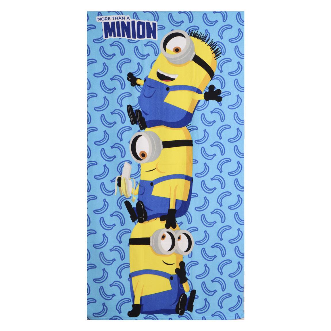 TOALLA MICROFIBRA MINIONS