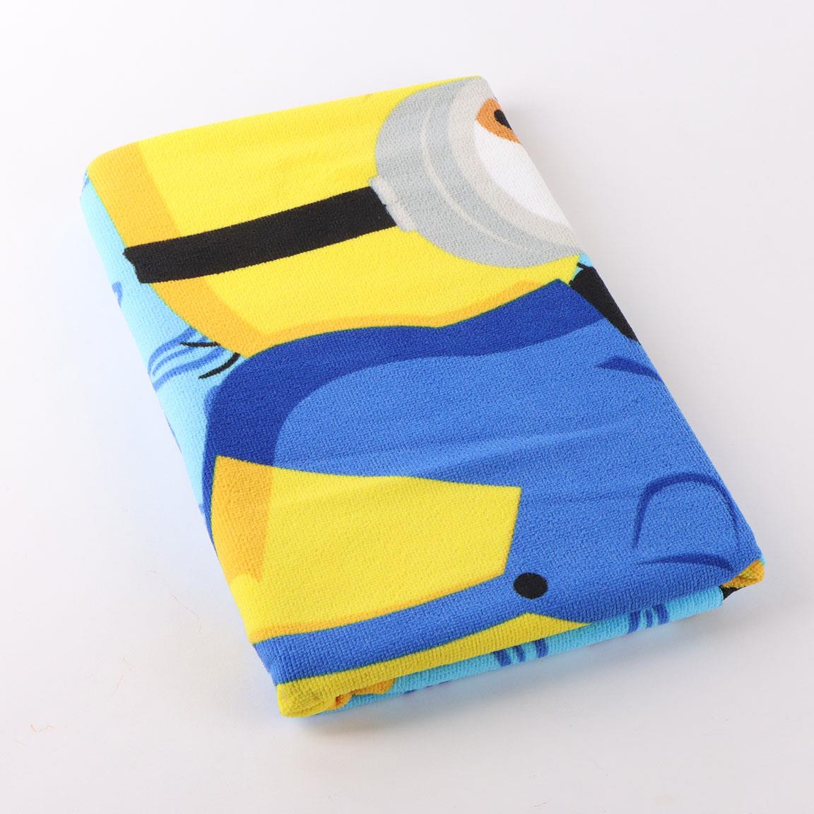 TOALLA MICROFIBRA MINIONS