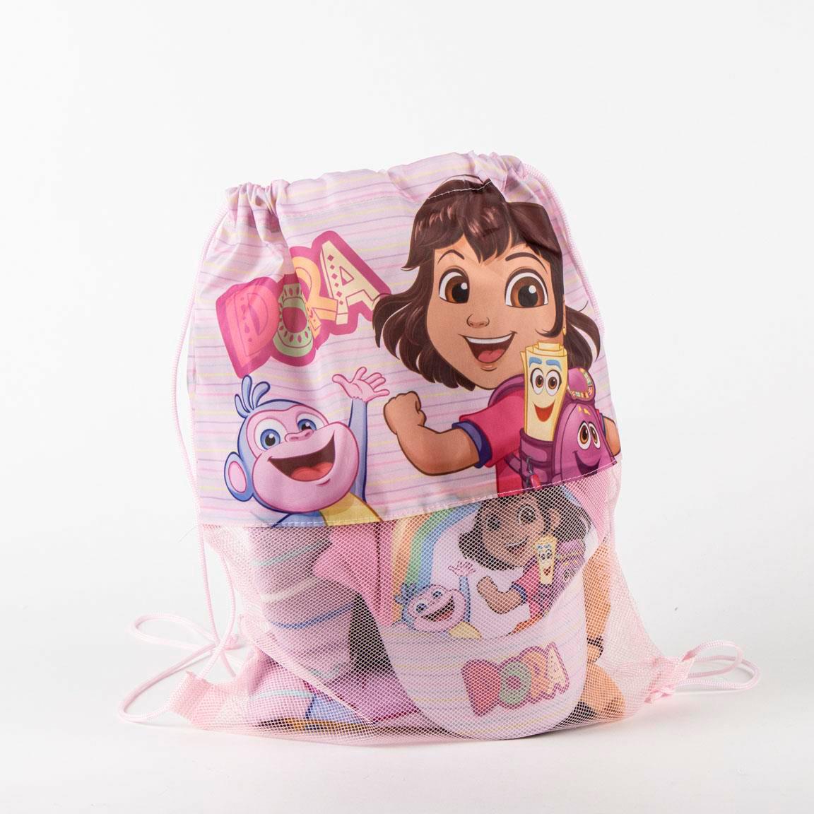 TOALLA SET SAQUITO DORA LA EXPLORADORA