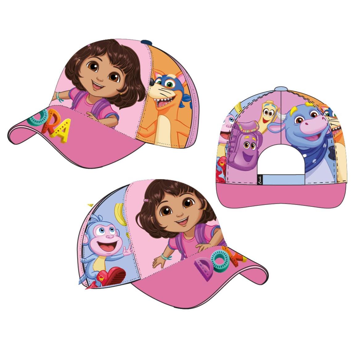 GORRA VISERA CURVA DORA LA EXPLORADORA