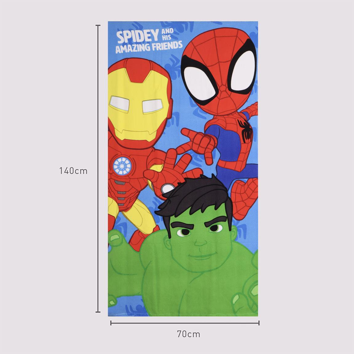 TOALLA MICROFIBRA SPIDEY