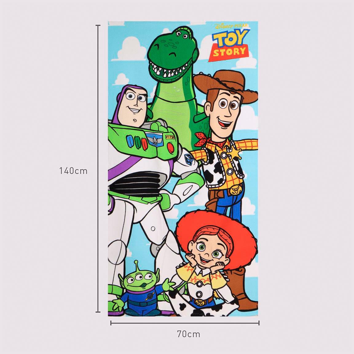 TOALLA MICROFIBRA TOY STORY