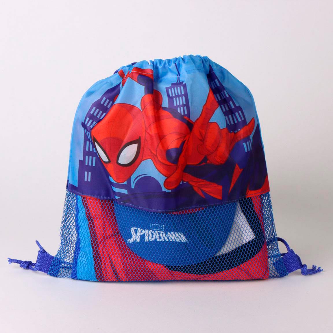 TOALLA SET SAQUITO SPIDERMAN