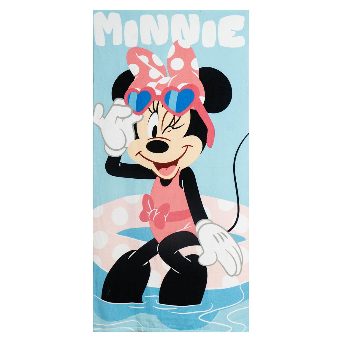 TOALLA SET GAFAS NATACION MINNIE
