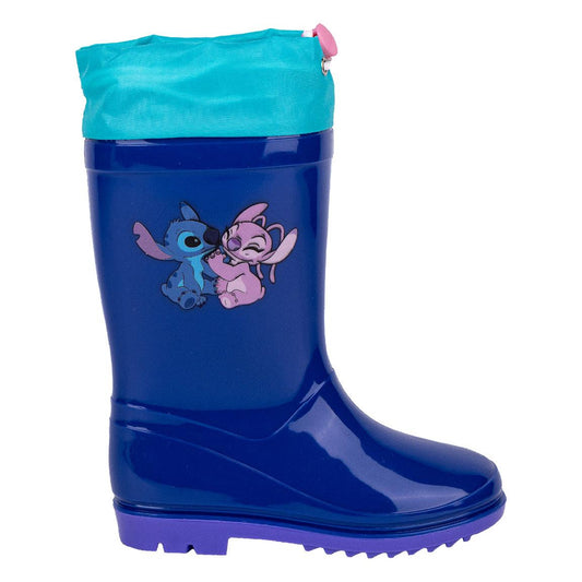 BOTAS LLUVIA PVC STITCH - Imagen 1
