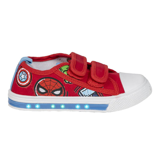 ZAPATILLA LONETA SUELA PVC CON LUCES ALGODÓN AVENGERS - Imagen 1