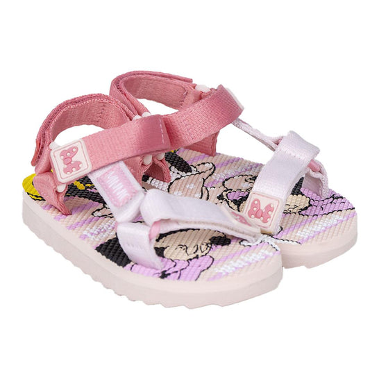 SANDALIAS CASUAL VELCRO MINNIE - Imagen 1