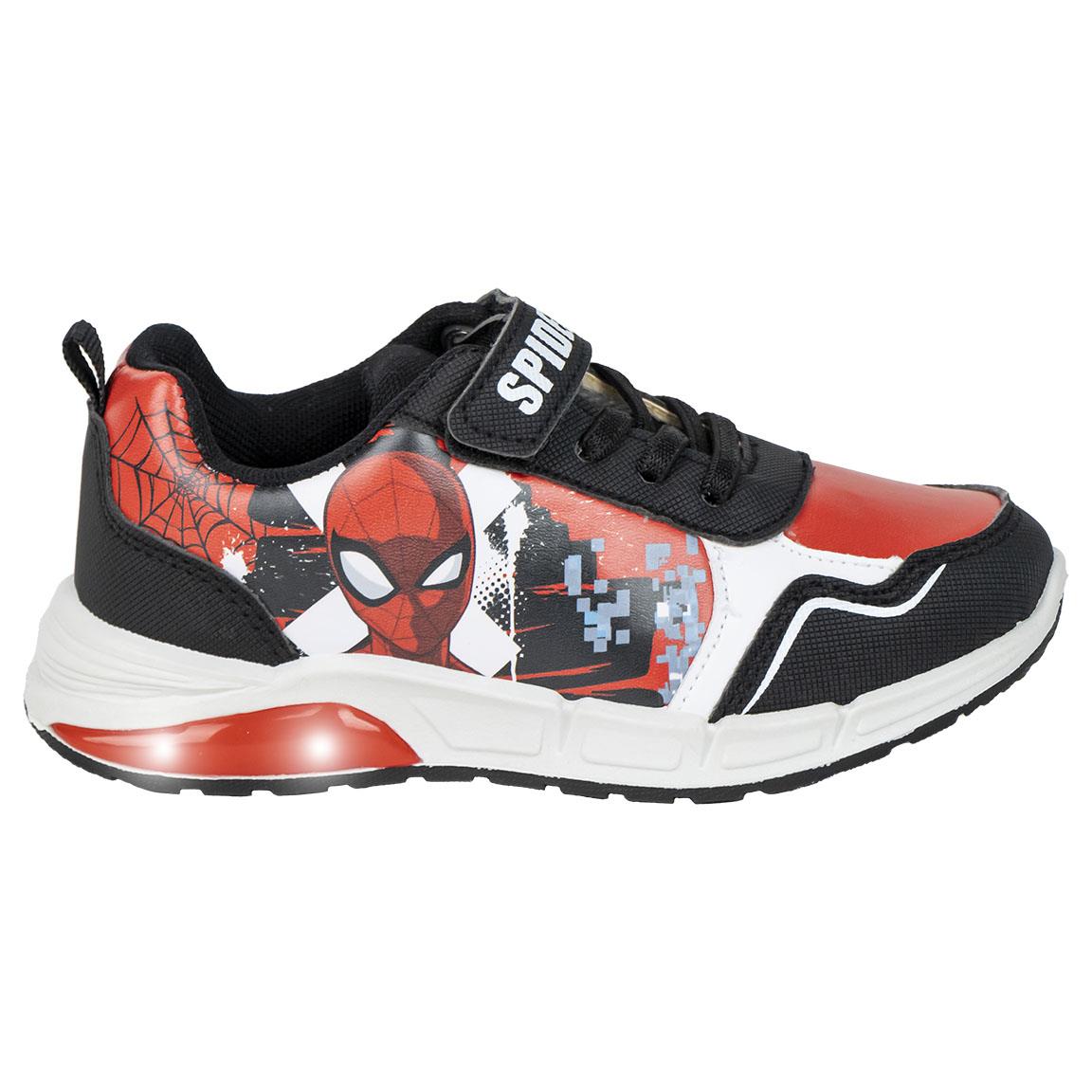 DEPORTIVA SUELA PVC CON LUCES SPIDERMAN - Imagen 1
