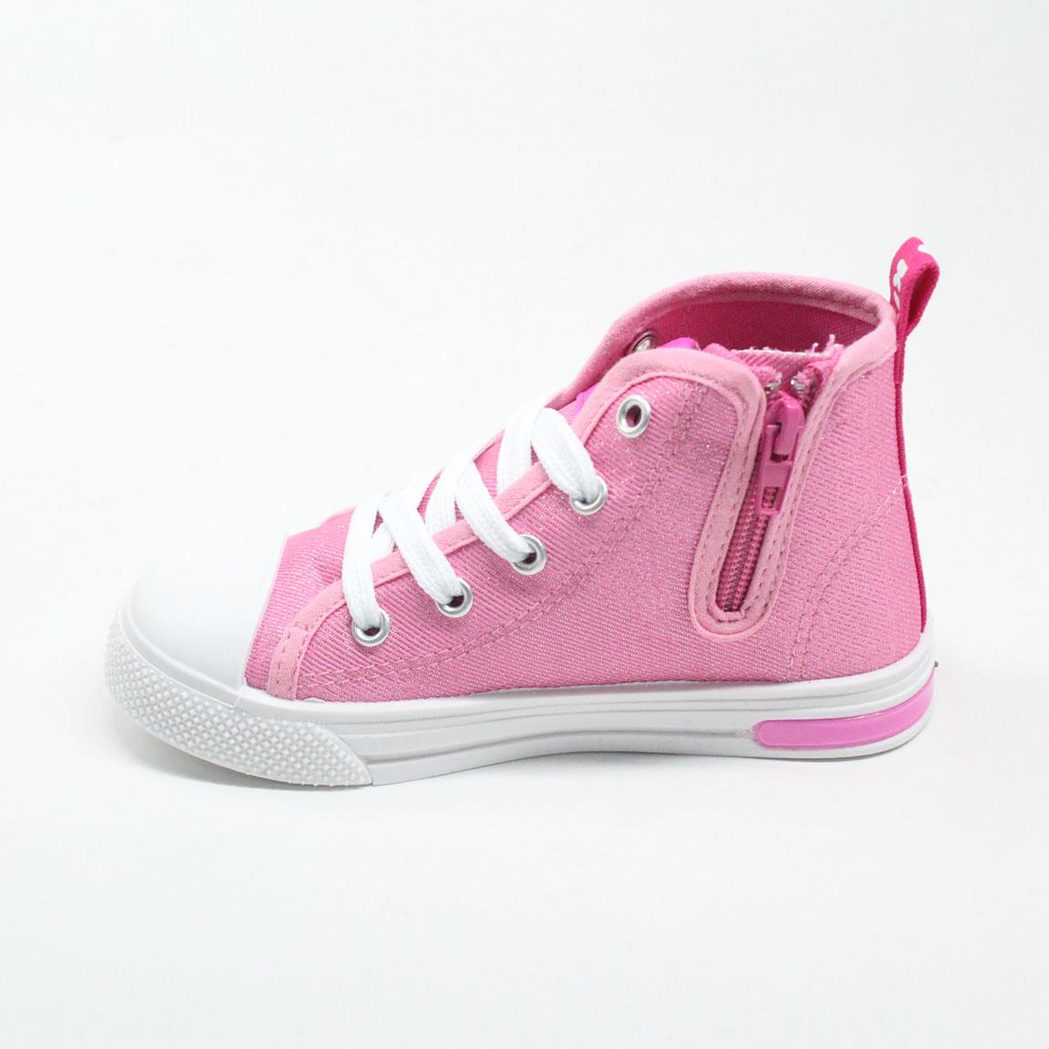 ZAPATILLA LONETA SUELA PVC CON LUCES ALTA HELLO KITTY - Imagen 2