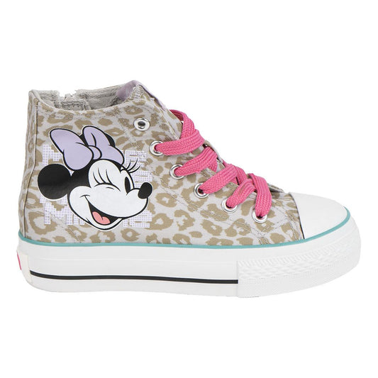 ZAPATILLA LONETA SUELA TPR ALTA MINNIE - Imagen 1