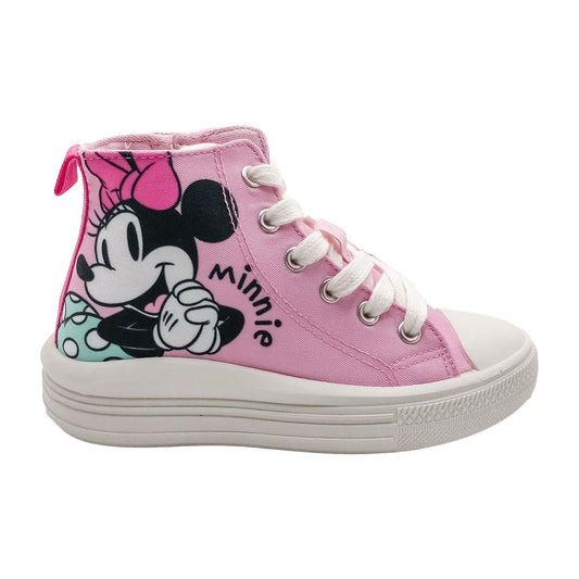 ZAPATILLA LONETA SUELA PVC ALTA MINNIE - Imagen 1