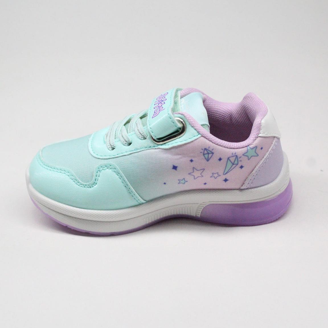 DEPORTIVA SUELA PVC CON LUCES STITCH - Imagen 2