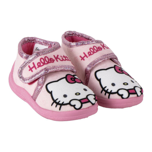 ZAPATILLAS DE CASA MEDIA BOTA HELLO KITTY - Imagen 1