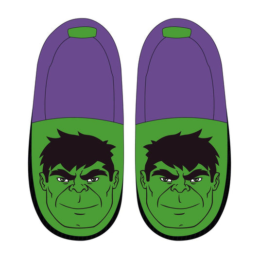 ZAPATILLAS DE CASA FRANCESITA APLICACIONES AVENGERS HULK - Imagen 2