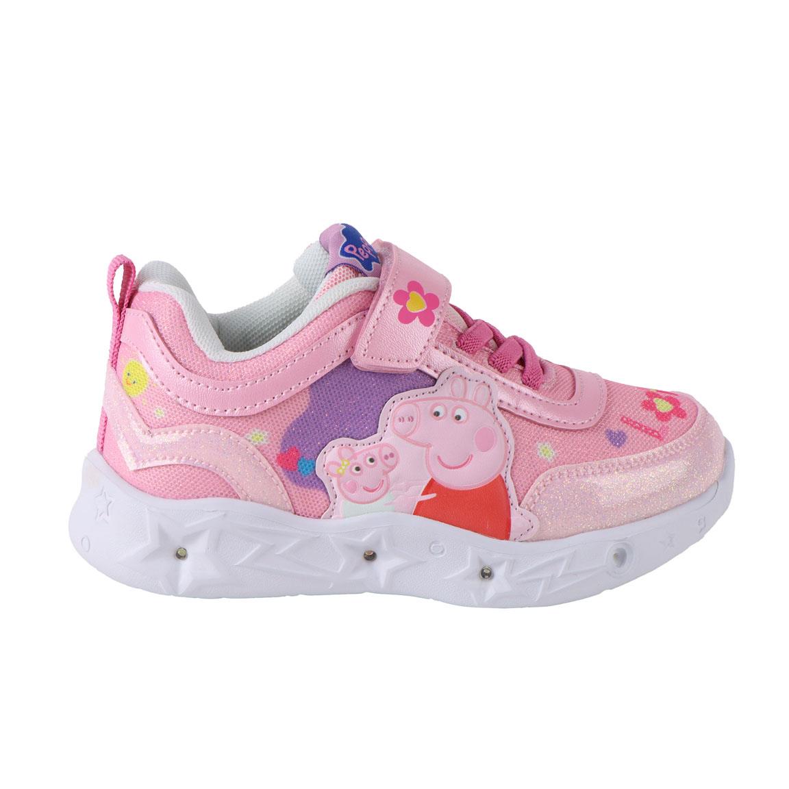 DEPORTIVA SUELA LIGERA EVA CON LUCES PEPPA PIG