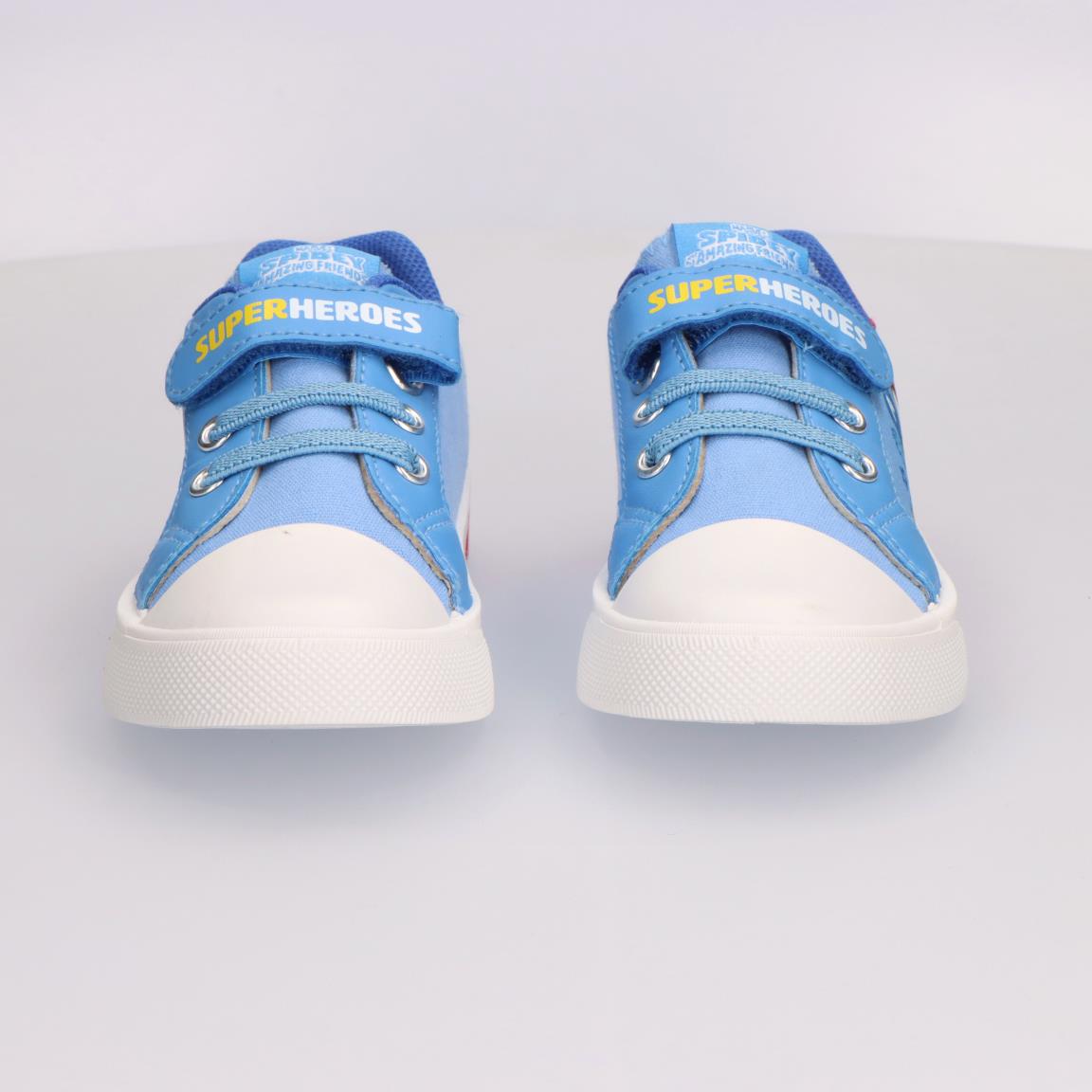 ZAPATILLA LONETA SUELA PVC CON LUCES SPIDEY