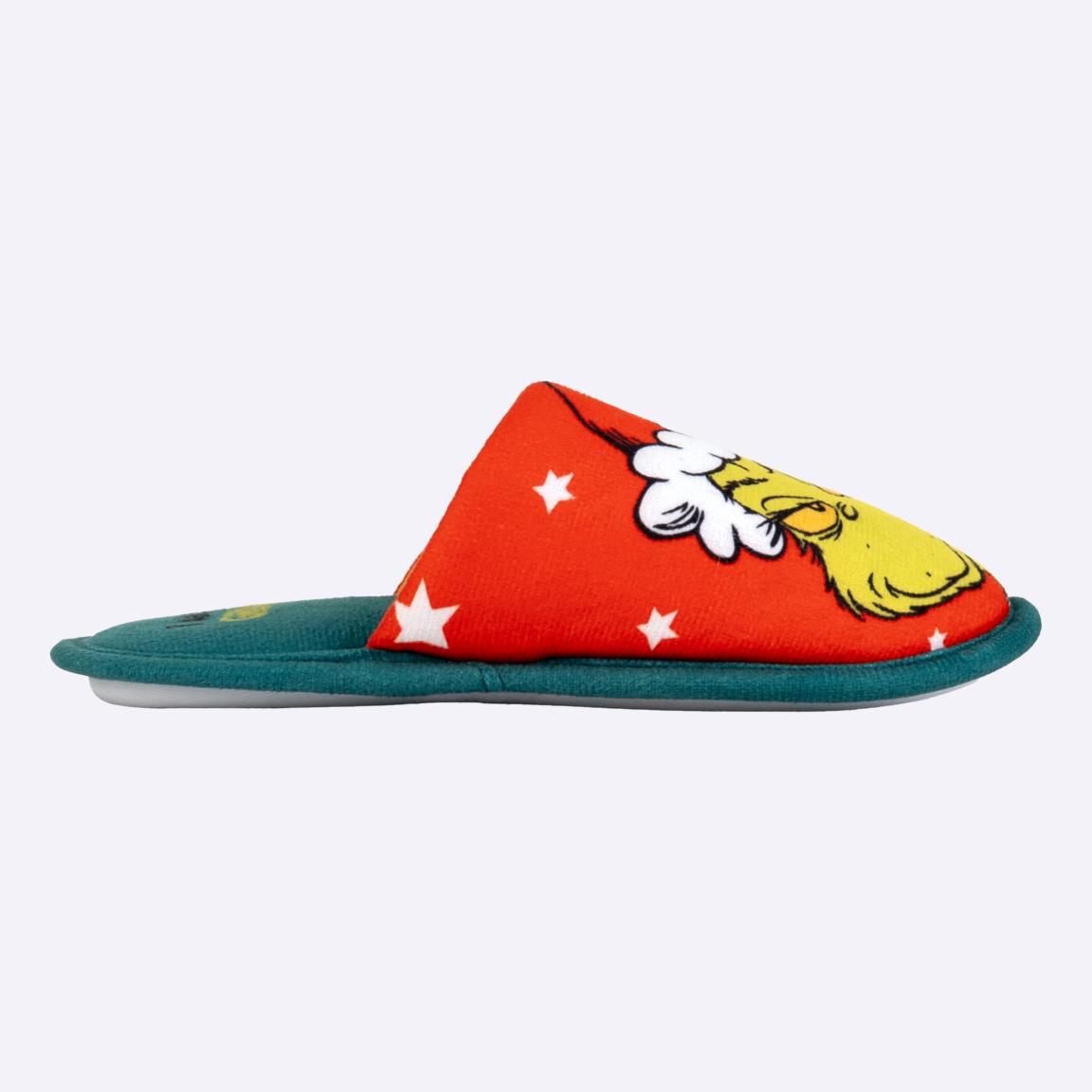 ZAPATILLAS DE CASA ABIERTA THE GRINCH