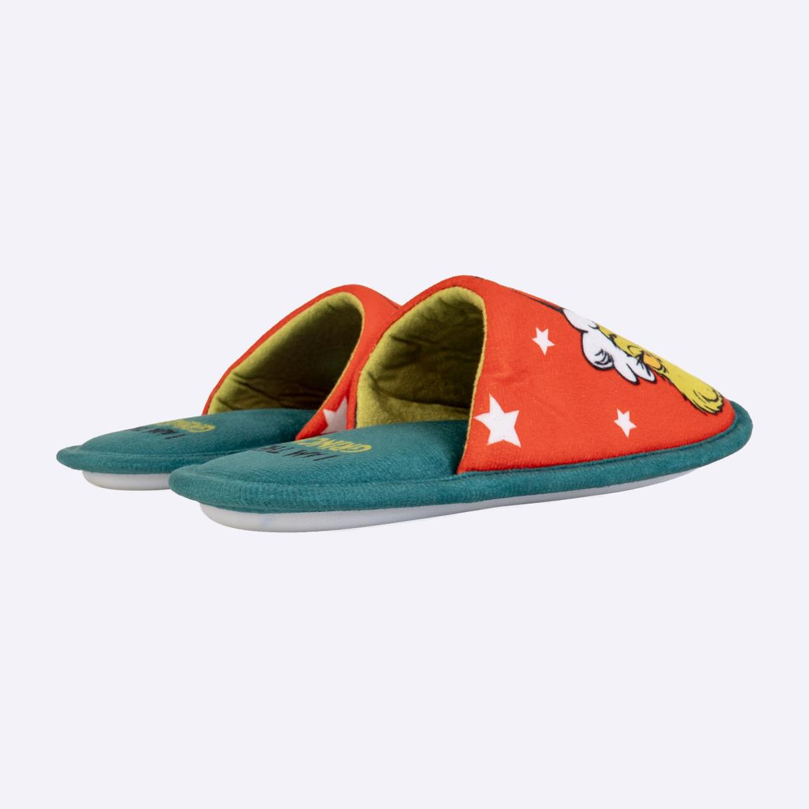 ZAPATILLAS DE CASA ABIERTA THE GRINCH