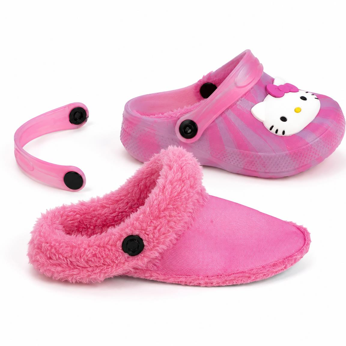 ZAPATILLAS DE CASA ZUECO BORREGUILLO HELLO KITTY